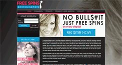 Desktop Screenshot of freespinsaffiliates.com